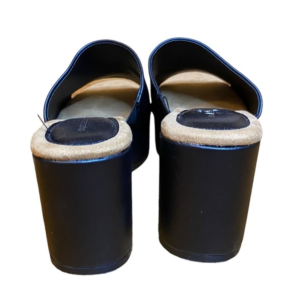 Sincerely Jules black chunky "shake" clogs size 6.5 - Picture 5 of 11